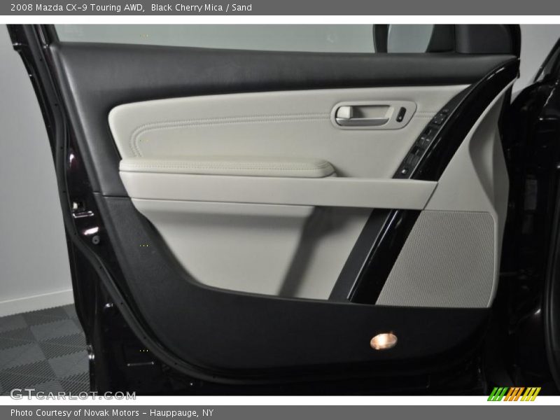 Black Cherry Mica / Sand 2008 Mazda CX-9 Touring AWD