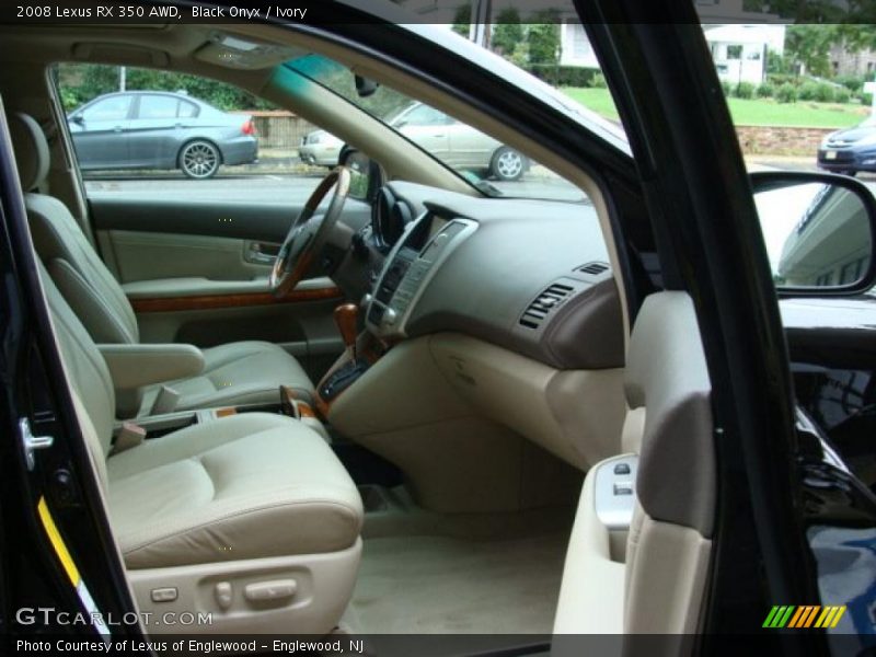 Black Onyx / Ivory 2008 Lexus RX 350 AWD