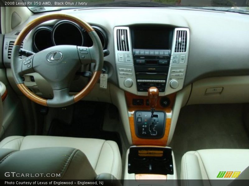 Black Onyx / Ivory 2008 Lexus RX 350 AWD
