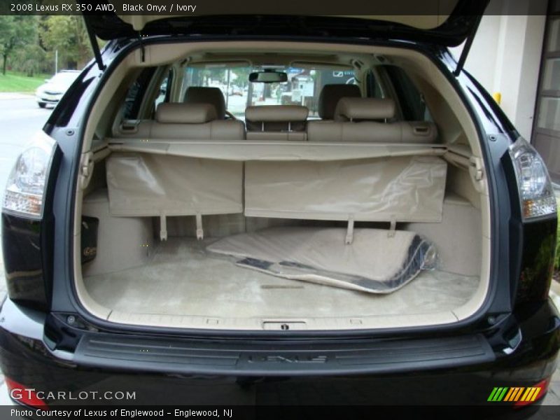 Black Onyx / Ivory 2008 Lexus RX 350 AWD