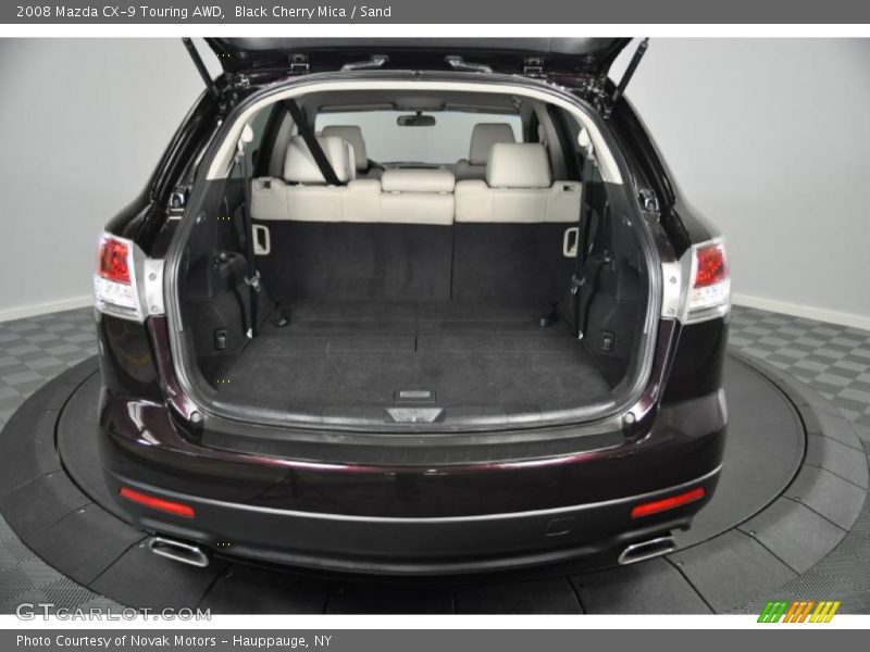 Black Cherry Mica / Sand 2008 Mazda CX-9 Touring AWD