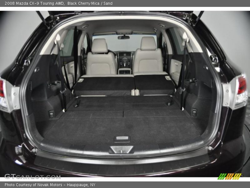 Black Cherry Mica / Sand 2008 Mazda CX-9 Touring AWD