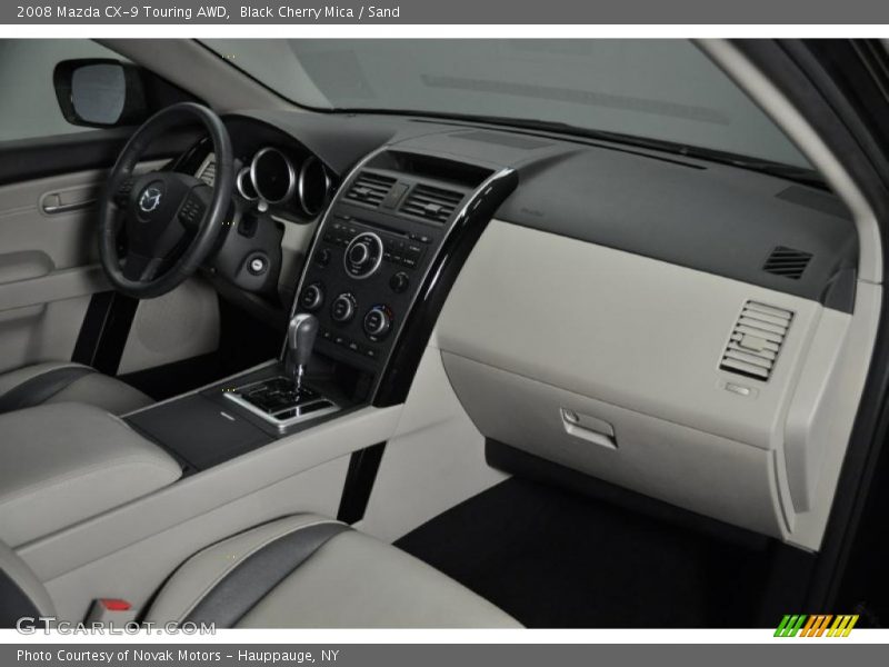 Black Cherry Mica / Sand 2008 Mazda CX-9 Touring AWD
