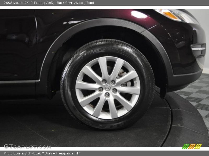 Black Cherry Mica / Sand 2008 Mazda CX-9 Touring AWD