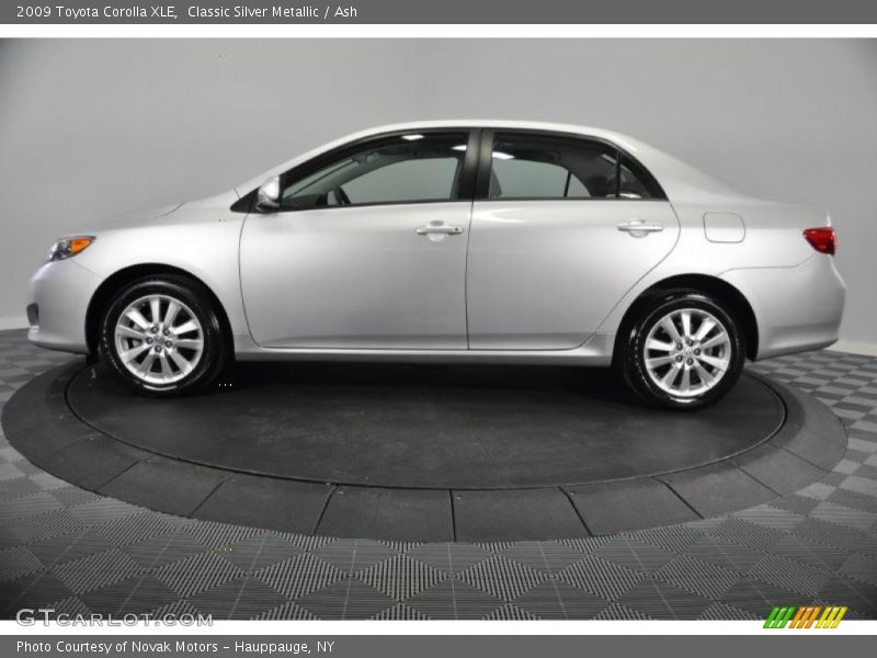 Classic Silver Metallic / Ash 2009 Toyota Corolla XLE