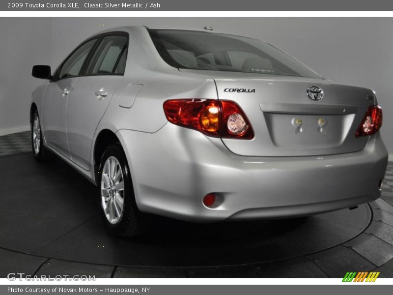 Classic Silver Metallic / Ash 2009 Toyota Corolla XLE