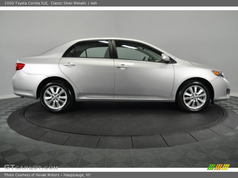 Classic Silver Metallic / Ash 2009 Toyota Corolla XLE