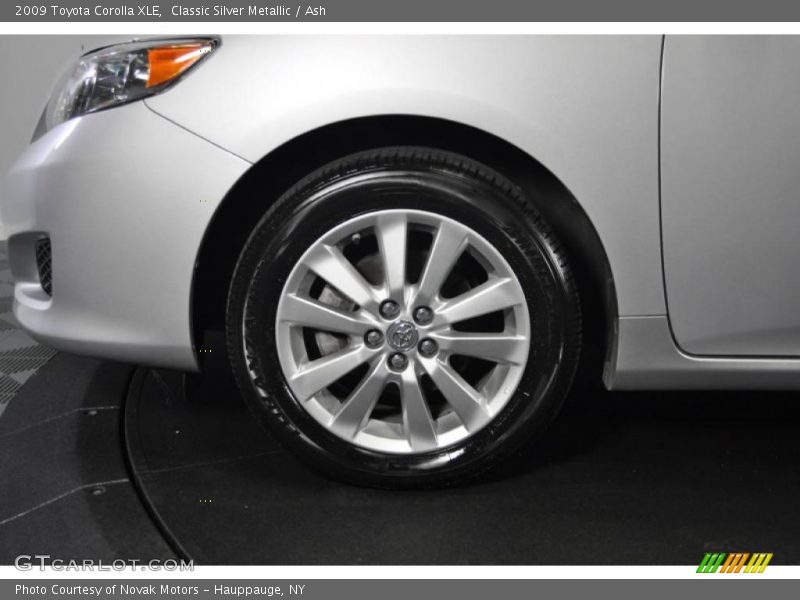 Classic Silver Metallic / Ash 2009 Toyota Corolla XLE
