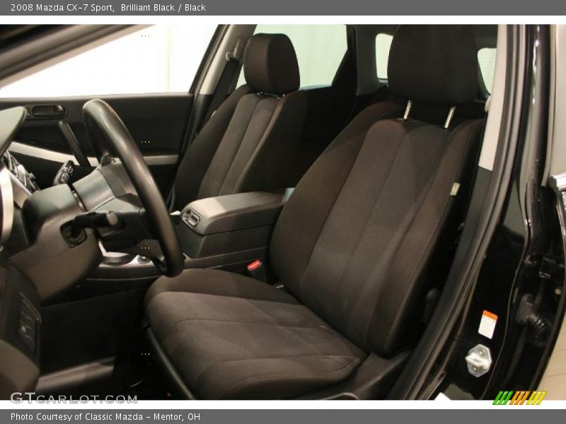 Brilliant Black / Black 2008 Mazda CX-7 Sport