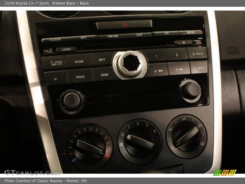 Brilliant Black / Black 2008 Mazda CX-7 Sport