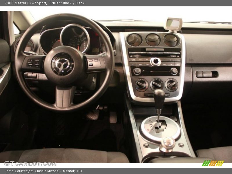 Brilliant Black / Black 2008 Mazda CX-7 Sport
