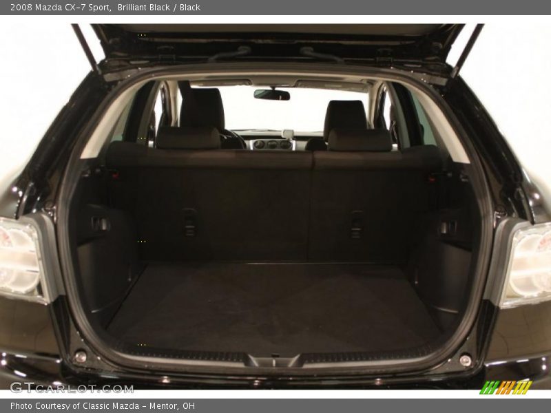 Brilliant Black / Black 2008 Mazda CX-7 Sport
