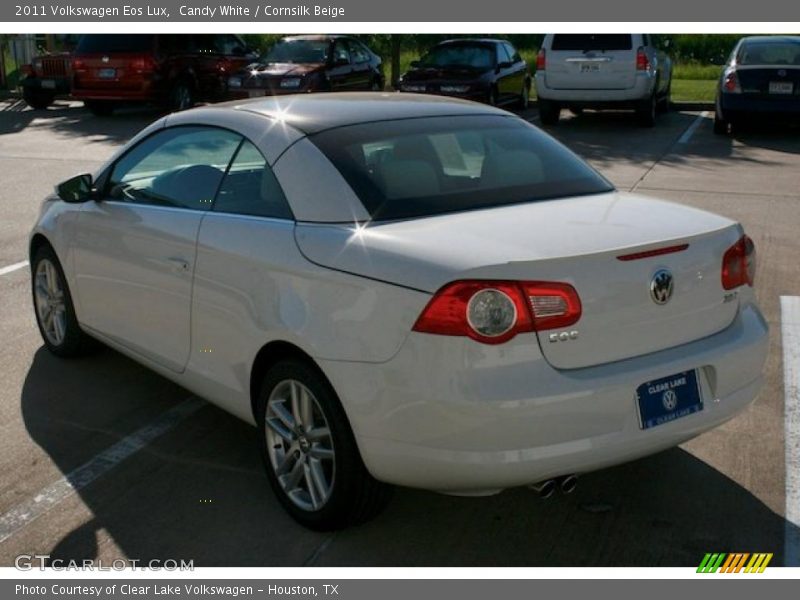 Candy White / Cornsilk Beige 2011 Volkswagen Eos Lux