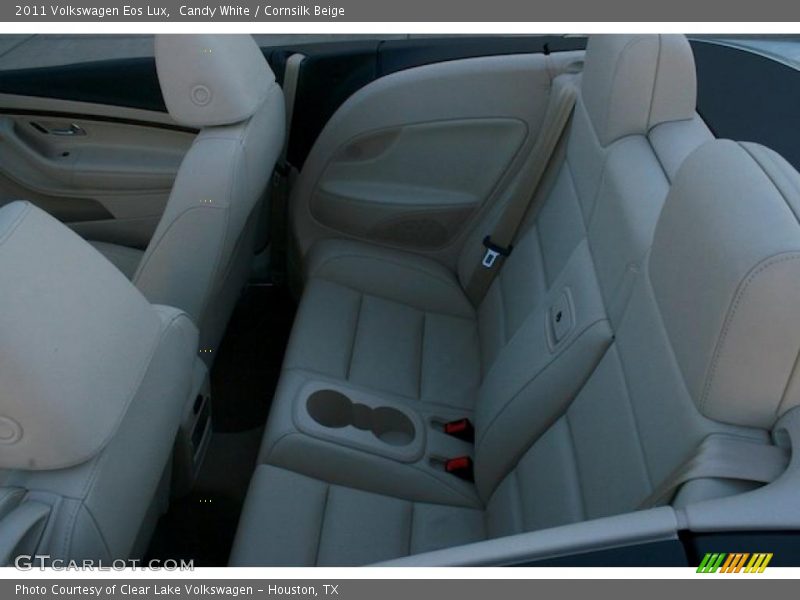 Candy White / Cornsilk Beige 2011 Volkswagen Eos Lux