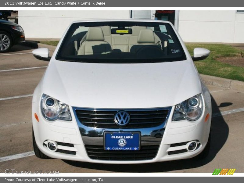 Candy White / Cornsilk Beige 2011 Volkswagen Eos Lux