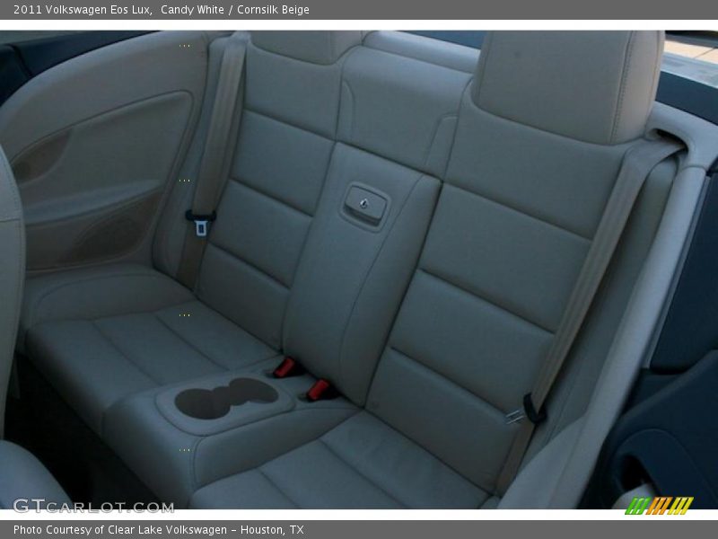 Candy White / Cornsilk Beige 2011 Volkswagen Eos Lux