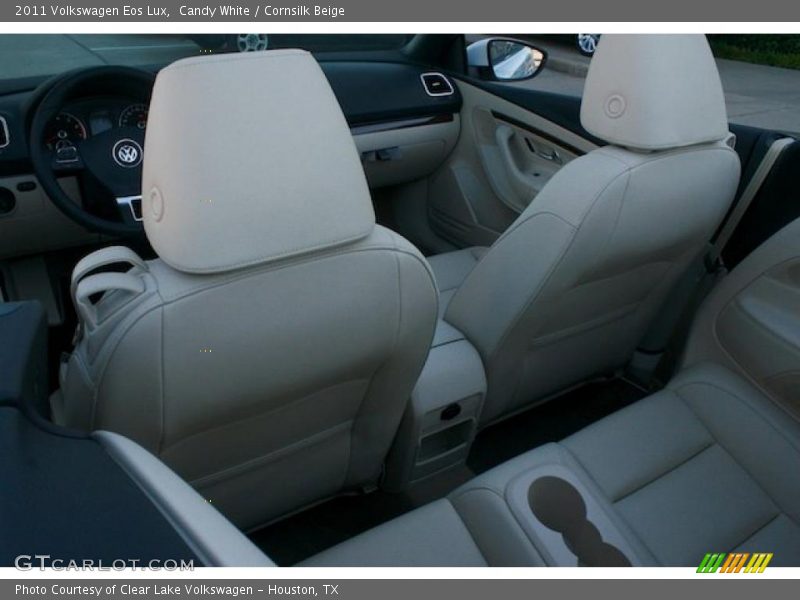 Candy White / Cornsilk Beige 2011 Volkswagen Eos Lux