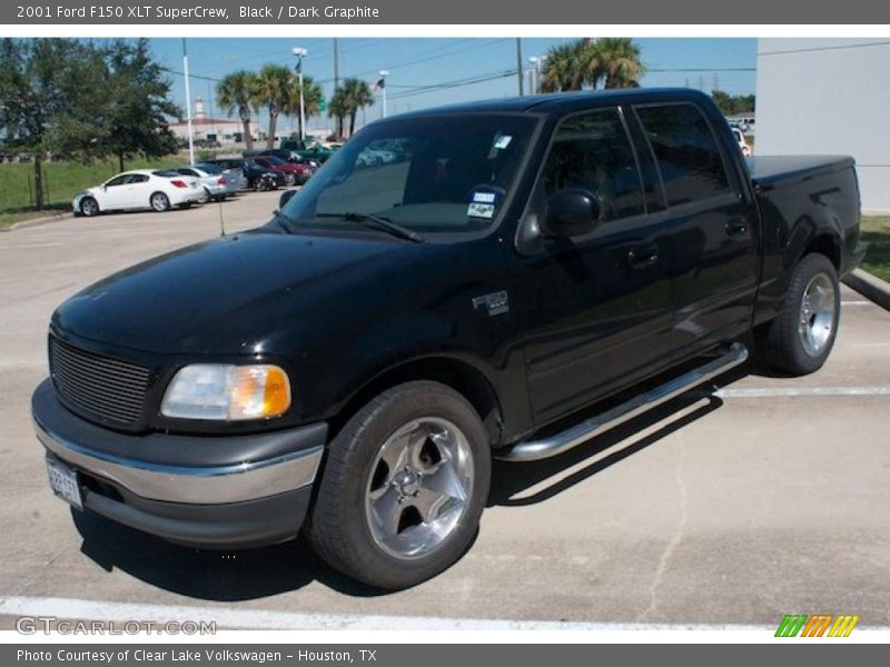 Black / Dark Graphite 2001 Ford F150 XLT SuperCrew