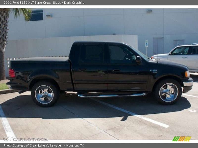 Black / Dark Graphite 2001 Ford F150 XLT SuperCrew