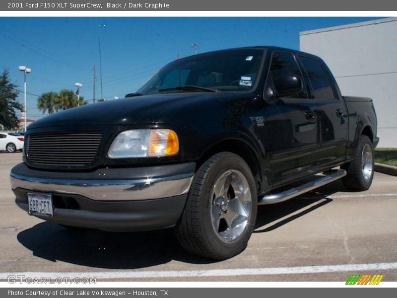 Black / Dark Graphite 2001 Ford F150 XLT SuperCrew