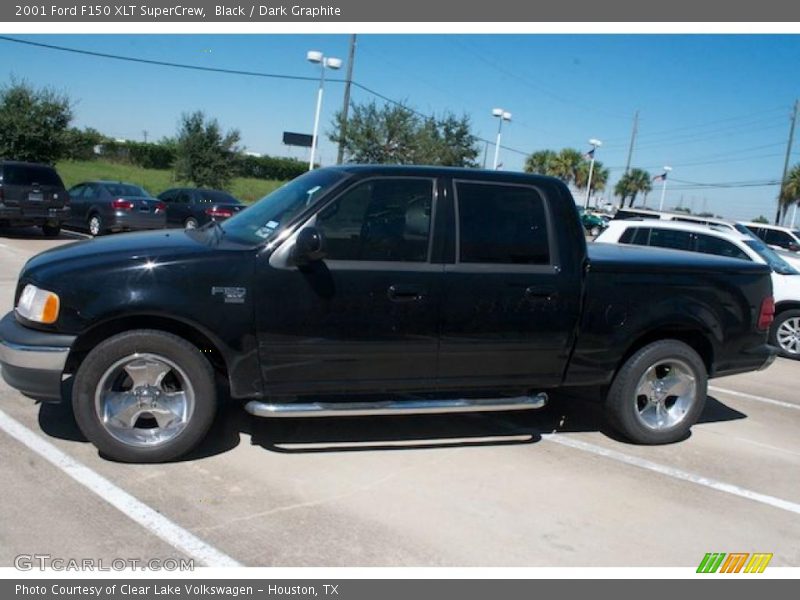 Black / Dark Graphite 2001 Ford F150 XLT SuperCrew