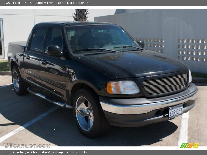 Black / Dark Graphite 2001 Ford F150 XLT SuperCrew