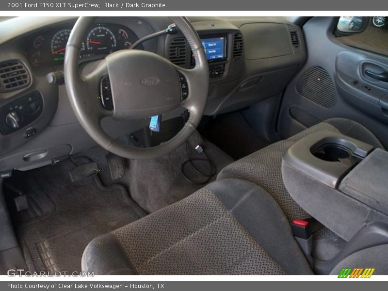 Black / Dark Graphite 2001 Ford F150 XLT SuperCrew