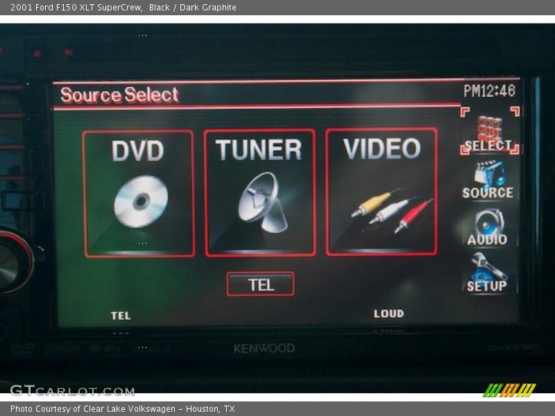 Black / Dark Graphite 2001 Ford F150 XLT SuperCrew