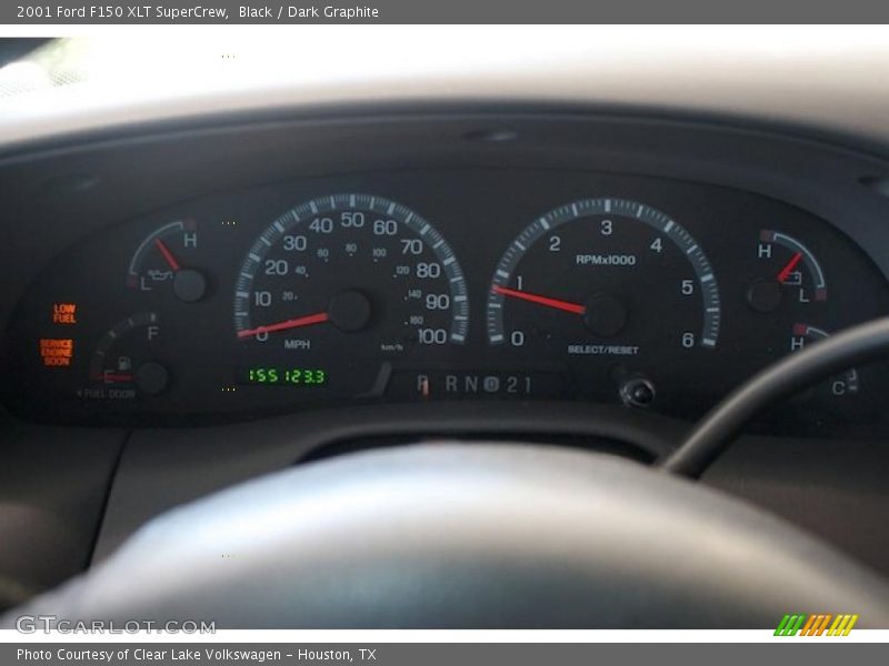 Black / Dark Graphite 2001 Ford F150 XLT SuperCrew