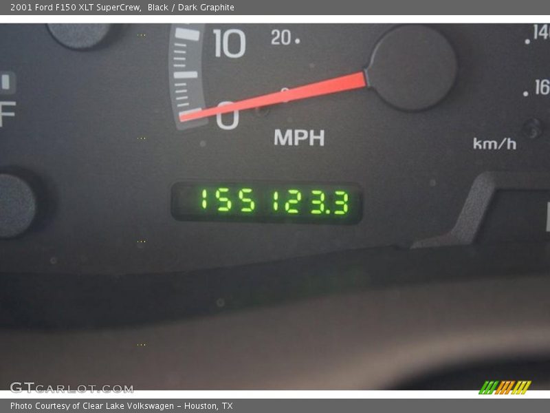 Black / Dark Graphite 2001 Ford F150 XLT SuperCrew