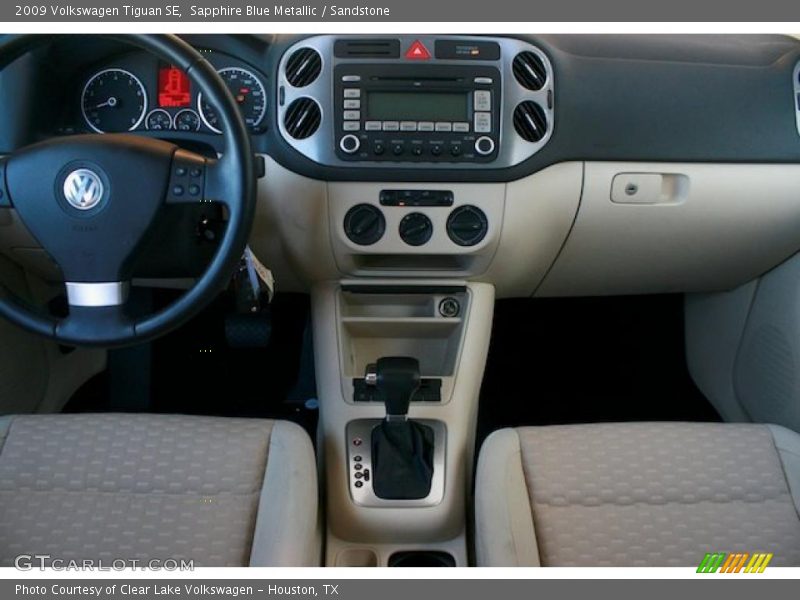 Sapphire Blue Metallic / Sandstone 2009 Volkswagen Tiguan SE
