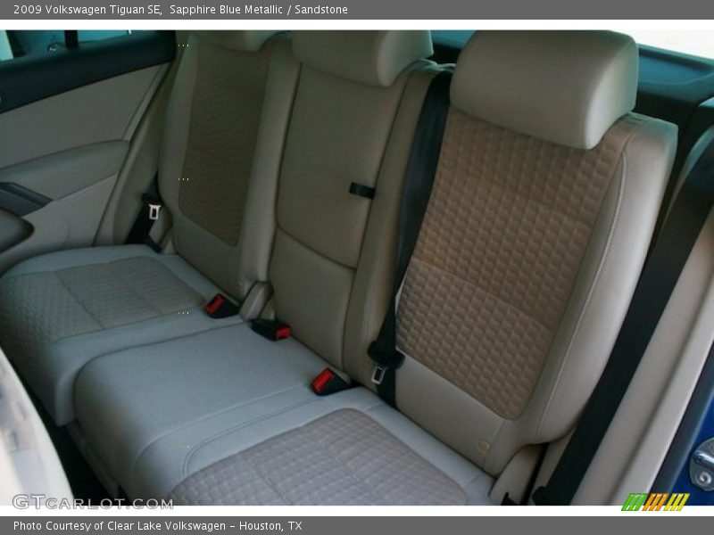 Sapphire Blue Metallic / Sandstone 2009 Volkswagen Tiguan SE