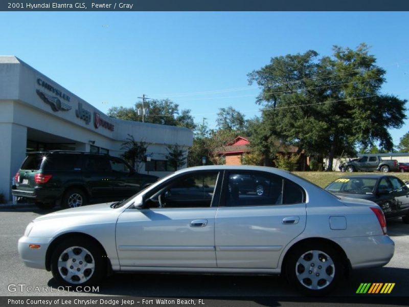 Pewter / Gray 2001 Hyundai Elantra GLS