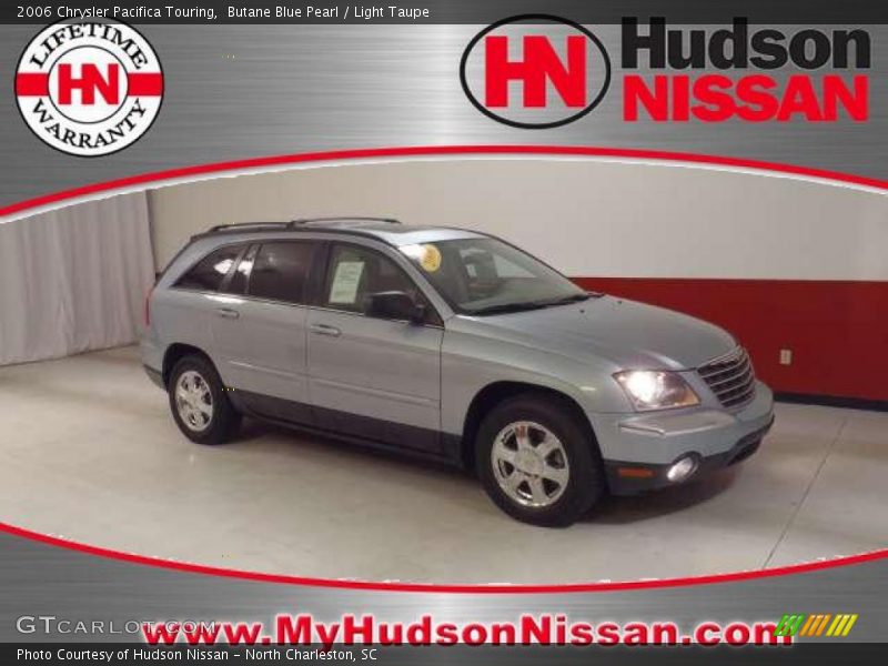 Butane Blue Pearl / Light Taupe 2006 Chrysler Pacifica Touring