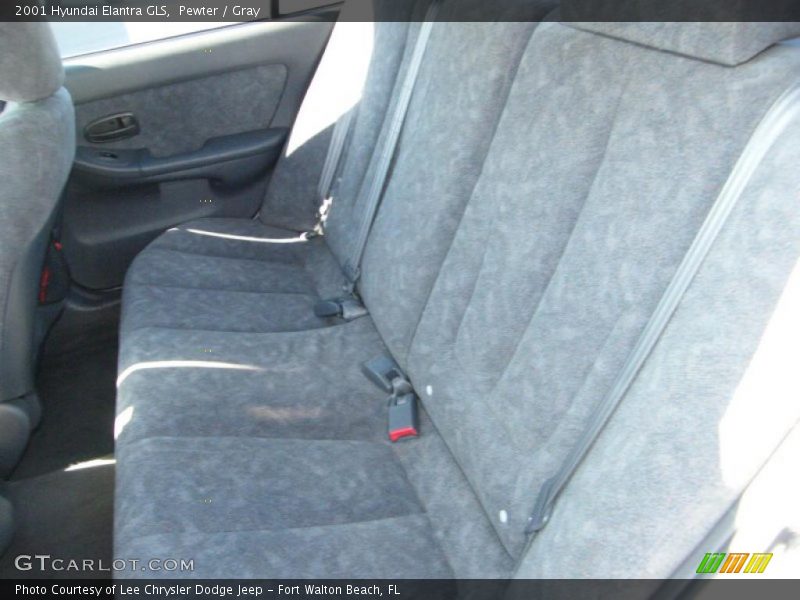 Pewter / Gray 2001 Hyundai Elantra GLS