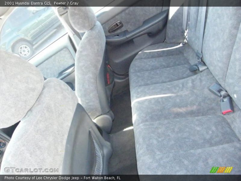 Pewter / Gray 2001 Hyundai Elantra GLS