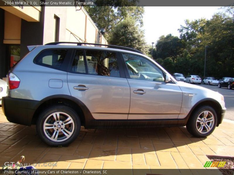 Silver Grey Metallic / Terracotta 2004 BMW X3 3.0i