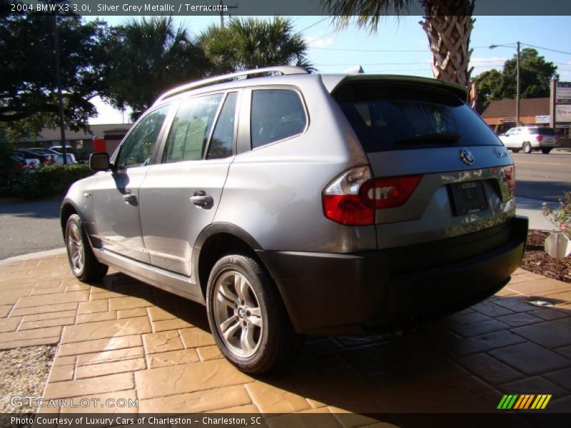 Silver Grey Metallic / Terracotta 2004 BMW X3 3.0i