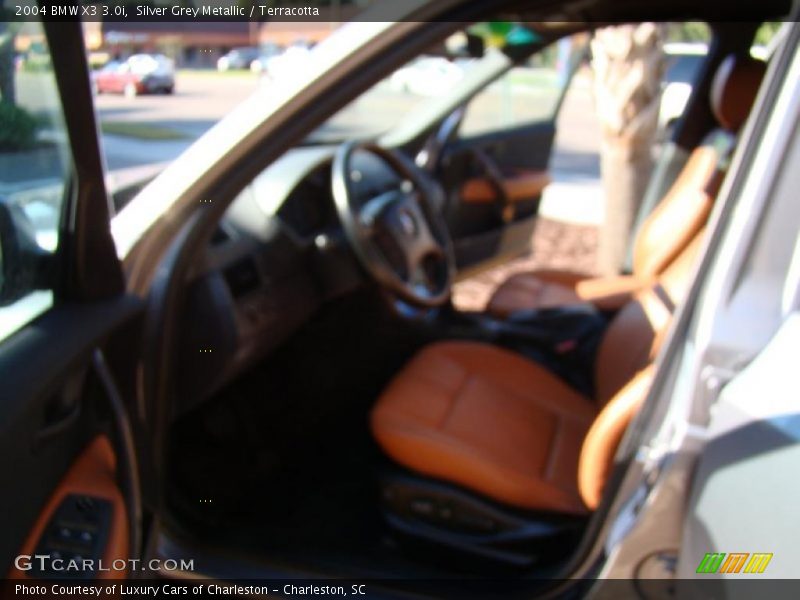 Silver Grey Metallic / Terracotta 2004 BMW X3 3.0i