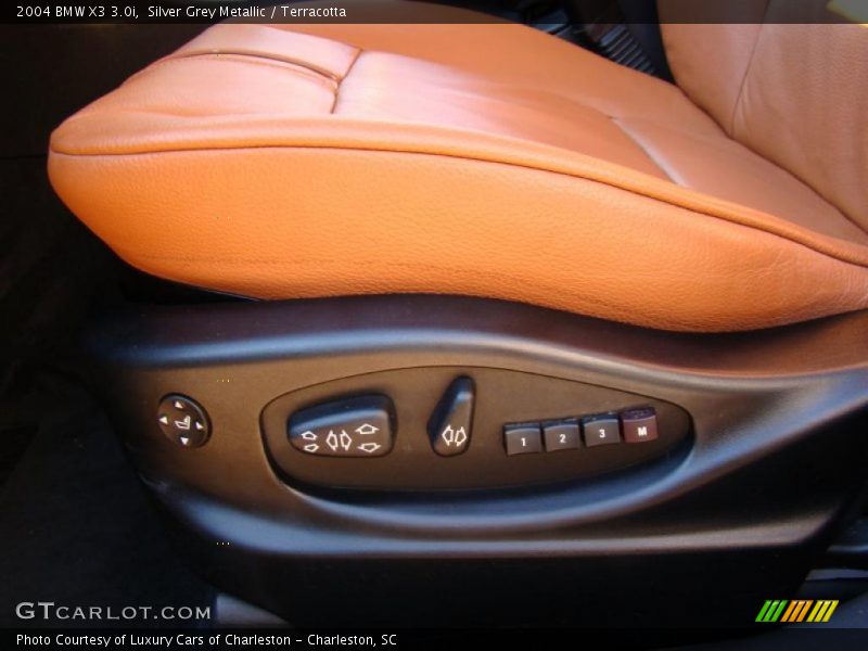 Silver Grey Metallic / Terracotta 2004 BMW X3 3.0i