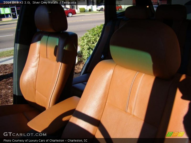 Silver Grey Metallic / Terracotta 2004 BMW X3 3.0i