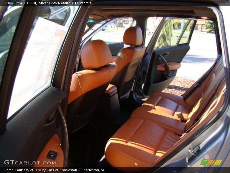Silver Grey Metallic / Terracotta 2004 BMW X3 3.0i