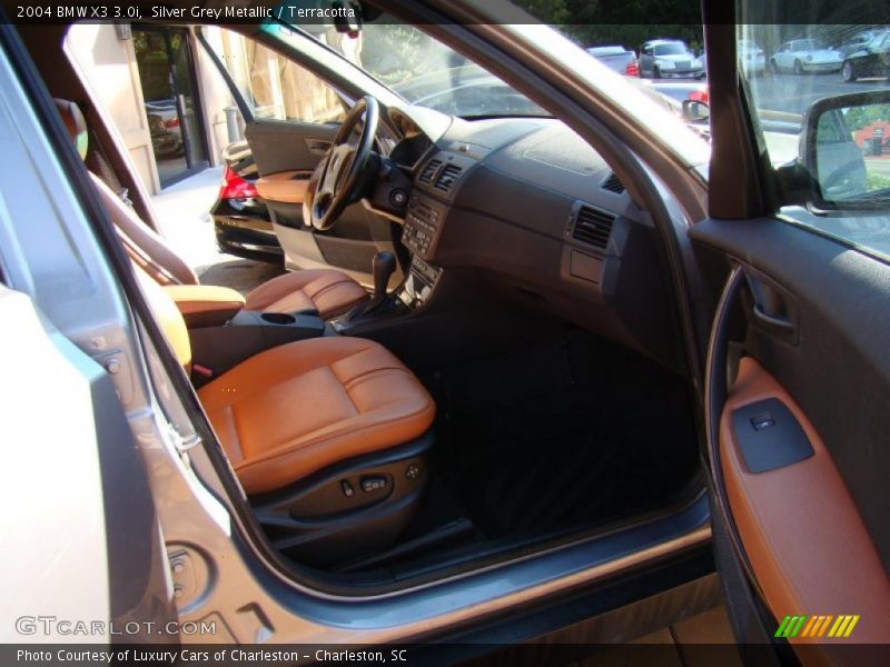 Silver Grey Metallic / Terracotta 2004 BMW X3 3.0i