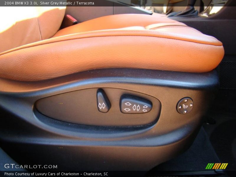 Silver Grey Metallic / Terracotta 2004 BMW X3 3.0i