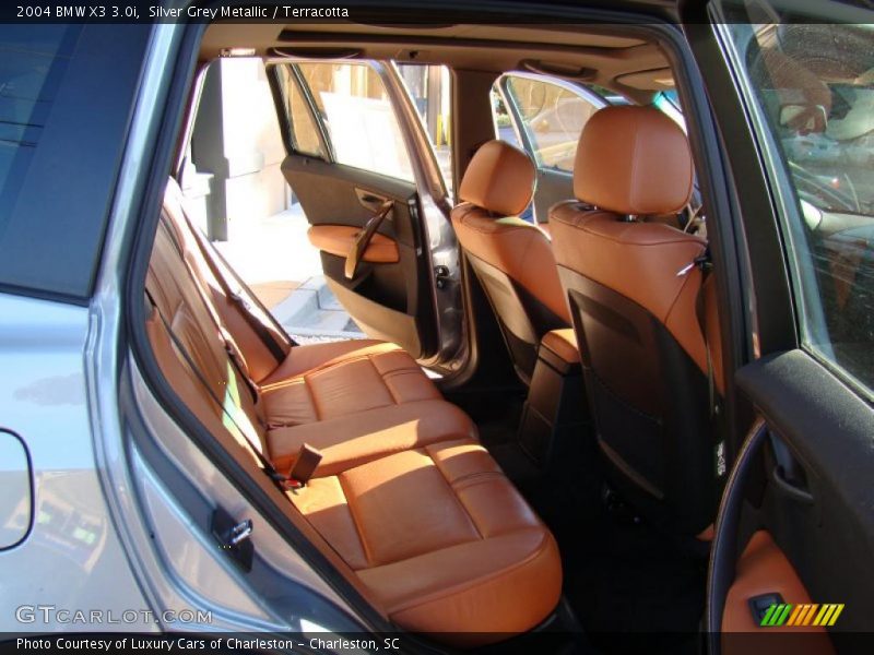 Silver Grey Metallic / Terracotta 2004 BMW X3 3.0i