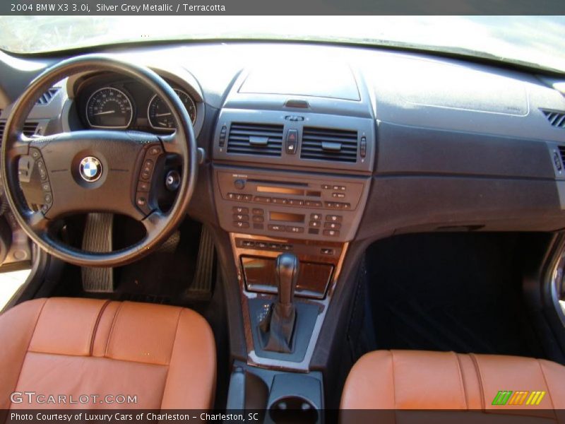 Silver Grey Metallic / Terracotta 2004 BMW X3 3.0i