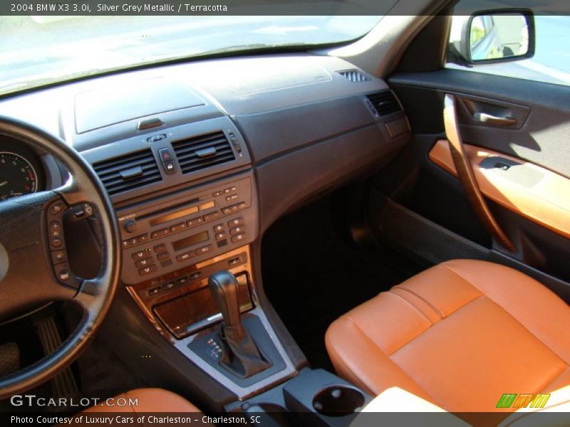 Silver Grey Metallic / Terracotta 2004 BMW X3 3.0i
