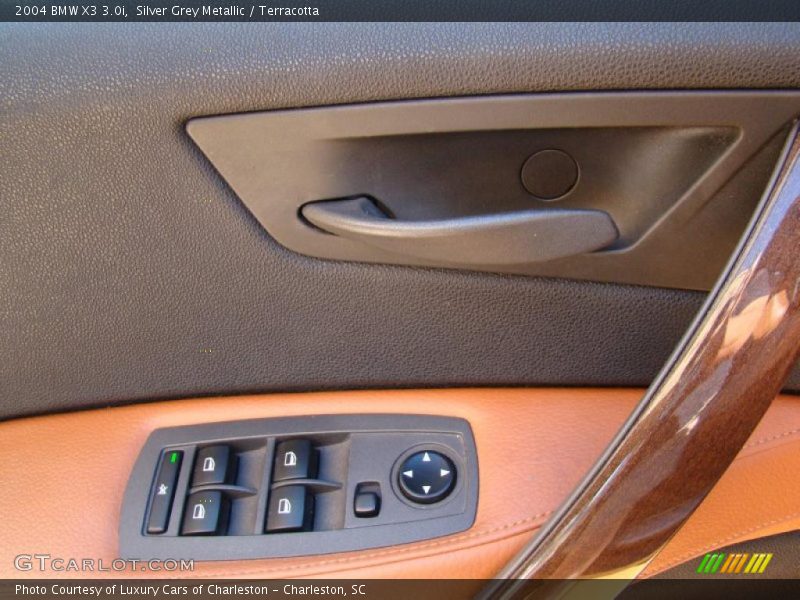 Silver Grey Metallic / Terracotta 2004 BMW X3 3.0i