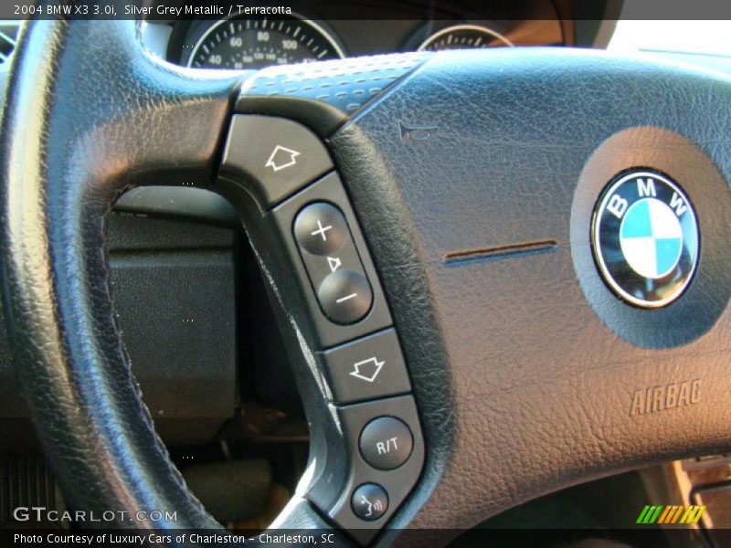 Silver Grey Metallic / Terracotta 2004 BMW X3 3.0i