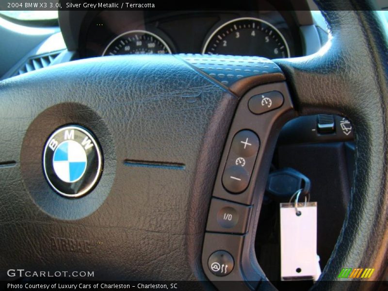 Silver Grey Metallic / Terracotta 2004 BMW X3 3.0i